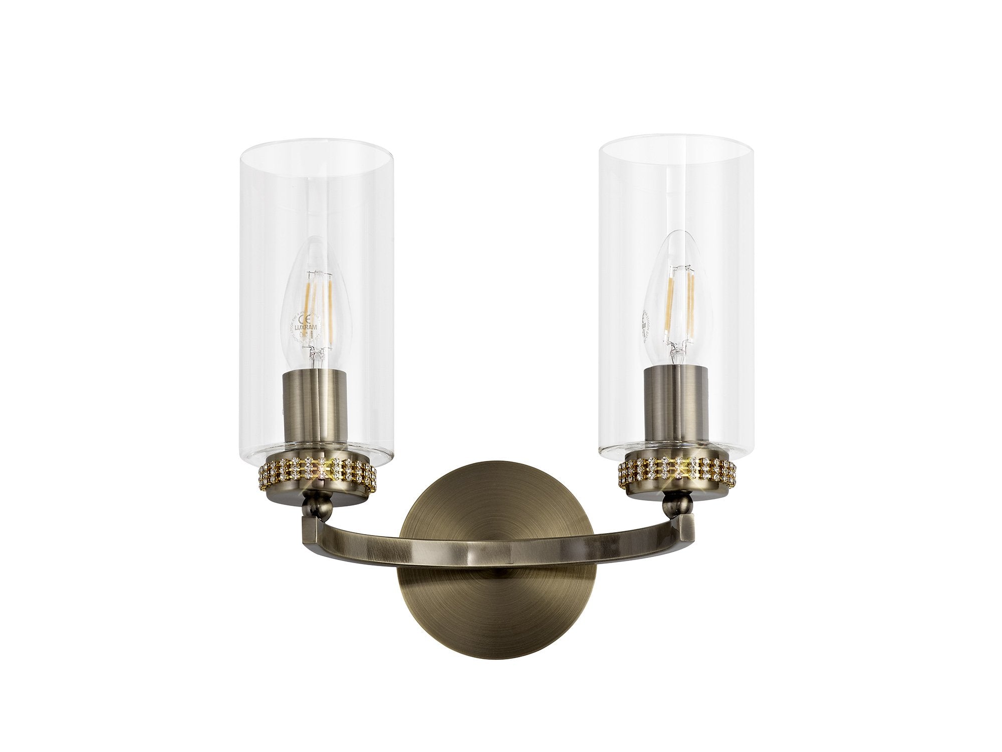 Luminosity Designs - Barbara Double Wall Light - Luminosity Designs Ltd