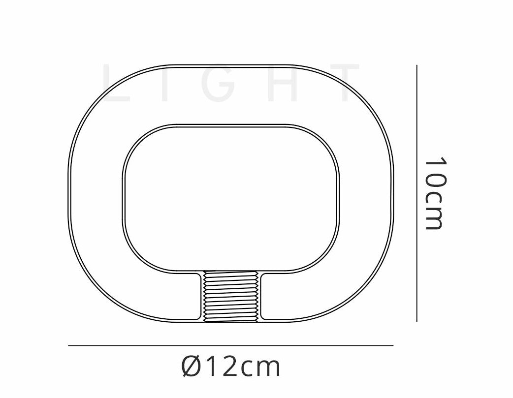 Luminosity Designs - Baron Double Layer Dumpling Shaped Shade - Luminosity Designs Ltd