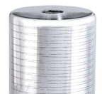 Luminosity Designs - Baron Metallic Ridge Effect Glass Shade - Luminosity Designs Ltd