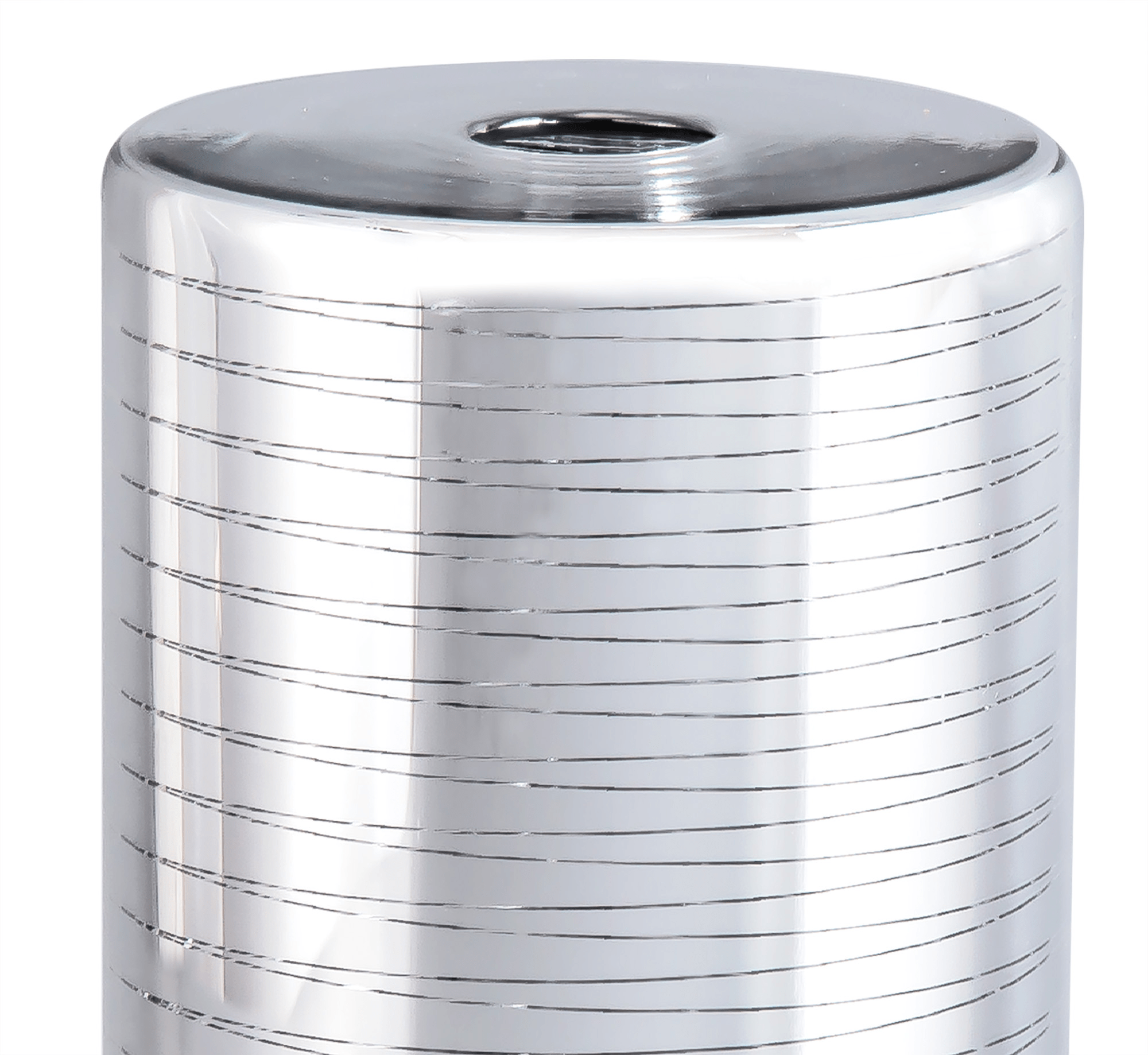 Luminosity Designs - Baron Metallic Ridge Effect Glass Shade - Luminosity Designs Ltd