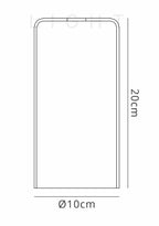 Luminosity Designs - Baron Tall Tubular Glass Shade - Luminosity Designs Ltd