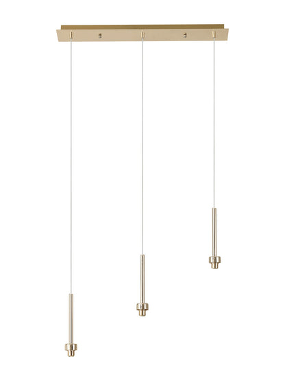 3 Light Baron Multi Pendant Bar