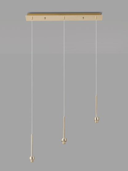 3 Light Baron Multi Pendant Bar