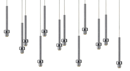 12 Light Baron Multi Pendant Panel