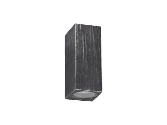 Cabin Squared Up / Down  Natural Effect Wall Light