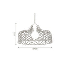 Oaks Lighting - Bern Simplistic Skandi Pendant Light - Luminosity Designs Ltd