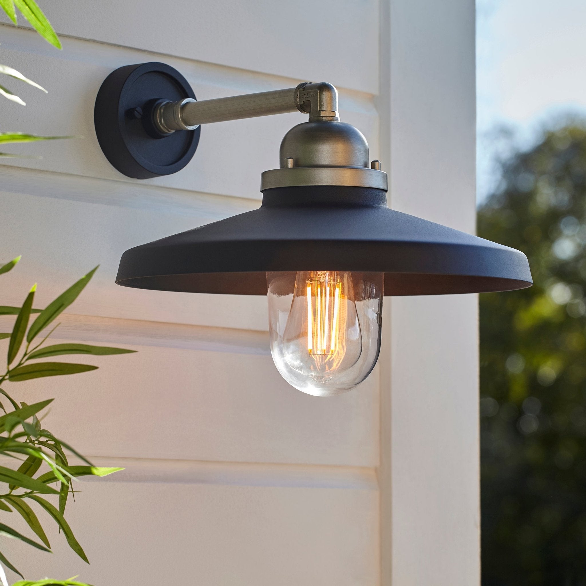 Luminosity Designs - Beverley Industrial Style Wall Lantern - Luminosity Designs Ltd