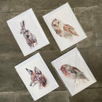 DP Art - Birds and Beasts Card by DP Art - 4 Designs - Luminosity Designs Ltd