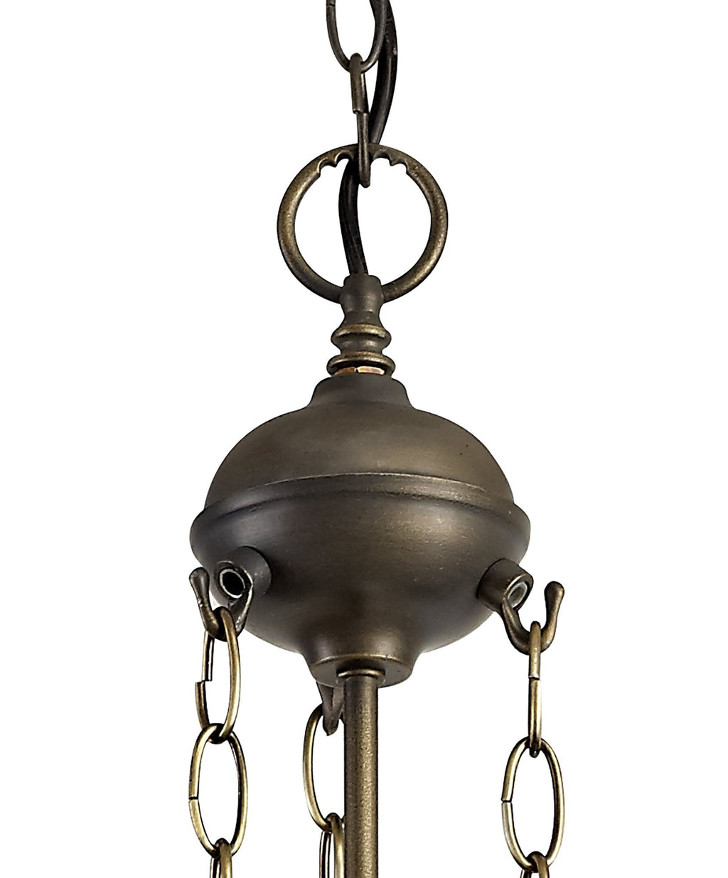Luminosity Designs - Blue and Yellow Summer Chandelier Style Uplighter Pendant - Luminosity Designs Ltd