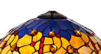 Luminosity Designs - Blue and Yellow Summer Tiffany Shade - Luminosity Designs Ltd
