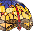 Luminosity Designs - Blue and Yellow Summer Tiffany Shade - Luminosity Designs Ltd