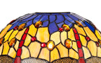 Luminosity Designs - Blue and Yellow Summer Tiffany Shade - Luminosity Designs Ltd