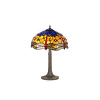 Luminosity Designs - Blue and Yellow Summer Tiffany Table Lamp - Luminosity Designs Ltd
