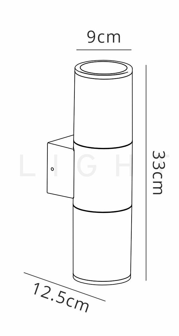 Luminosity Designs - Boardwalk Double Wall Light - Luminosity Designs Ltd