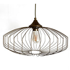 Oaks Lighting - Boho Wire Frame Pendant Light - Luminosity Designs Ltd