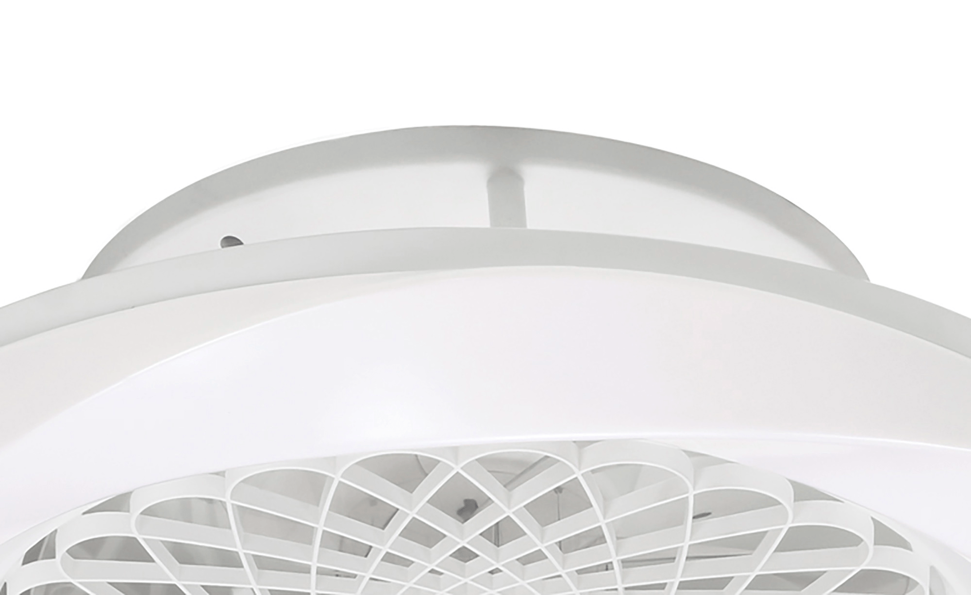 Mantra - Boreal Prismatic LED Dimmable Ceiling Light With Built - In Fan - Remote Control - Luminosity Designs Ltd