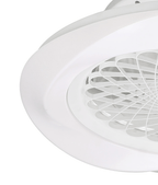 Mantra - Boreal Prismatic LED Dimmable Ceiling Light With Built - In Fan - Remote Control - Luminosity Designs Ltd