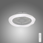 Mantra - Boreal Prismatic LED Dimmable Ceiling Light With Built - In Fan - Remote Control - Luminosity Designs Ltd