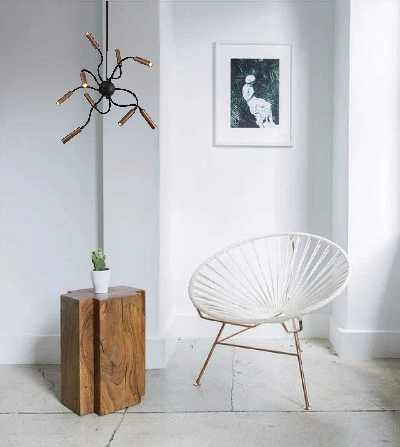 Luminosity Designs - Bowa Multi Arm Pendant - Luminosity Designs Ltd