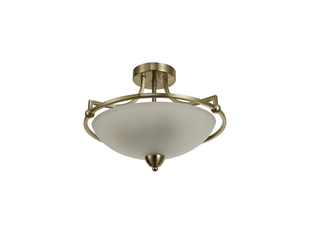Luminosity Designs - Boyd Semi Flush Ceiling Light - Luminosity Designs Ltd