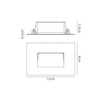 Luminosity Designs - Brick Recessed Wall Light - Luminosity Designs Ltd