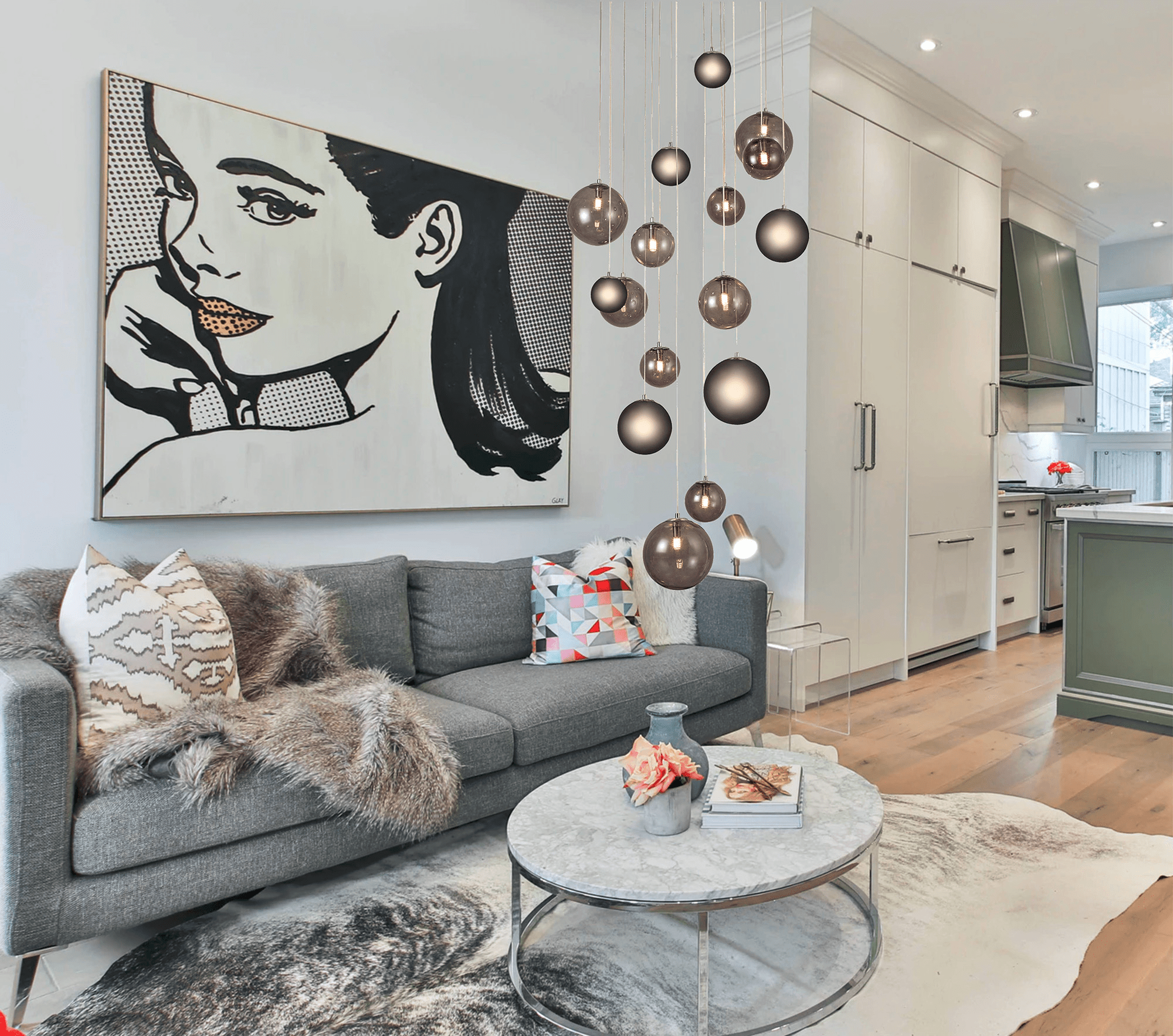 Luminosity Designs - Bubbles 16 Light Pendant - Luminosity Designs Ltd