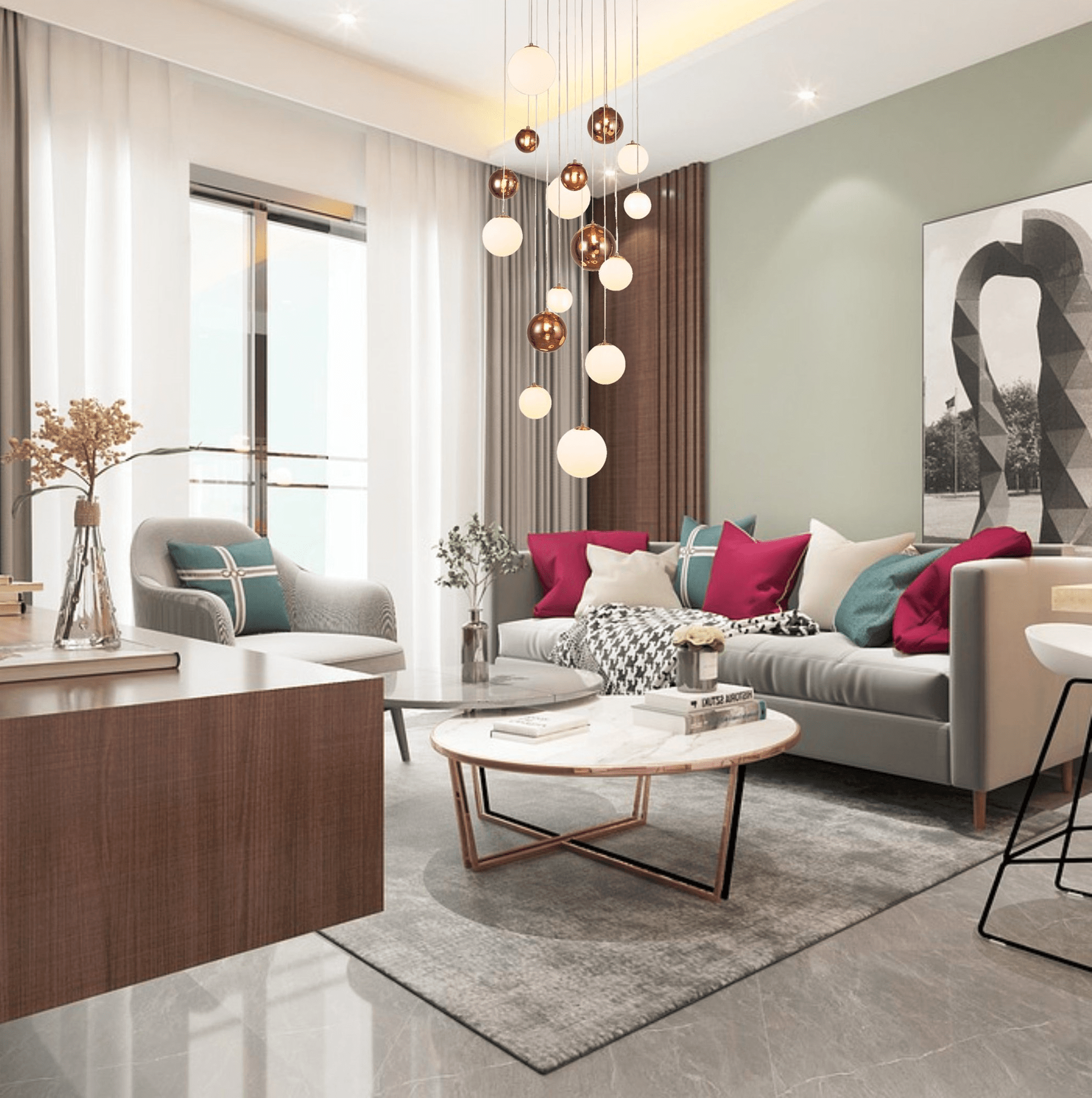 Luminosity Designs - Bubbles 16 Light Pendant - Luminosity Designs Ltd