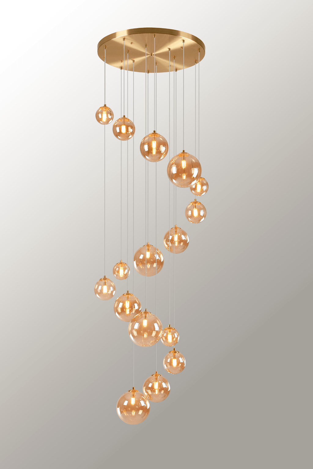 Luminosity Designs - Bubbles 16 Light Pendant - Luminosity Designs Ltd