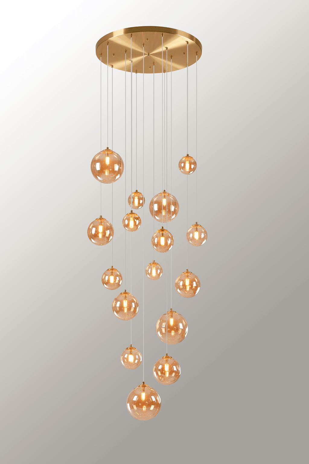 Luminosity Designs - Bubbles 16 Light Pendant - Luminosity Designs Ltd