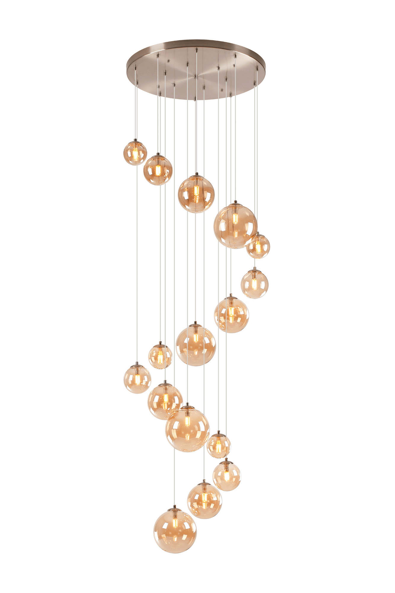 Luminosity Designs - Bubbles 16 Light Pendant - Luminosity Designs Ltd