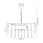 Luminosity Designs - Buckingham Large Pendant - Luminosity Designs Ltd