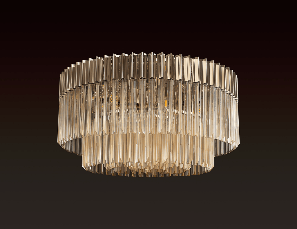 Luminosity Designs - Buckingham Large Semi Flush Light - Luminosity Designs Ltd