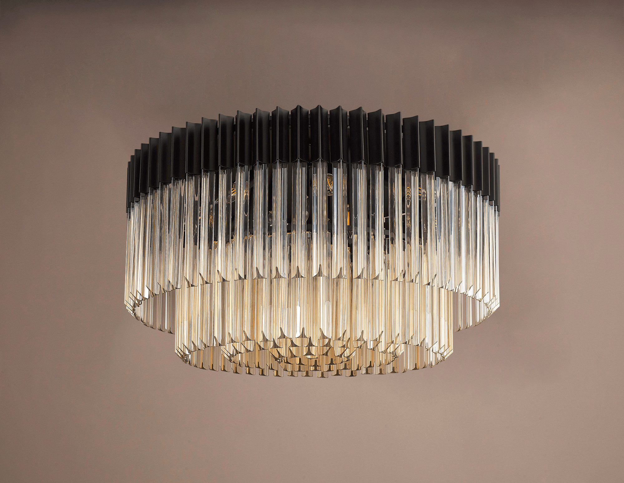 Luminosity Designs - Buckingham Large Semi Flush Light - Luminosity Designs Ltd