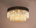 Luminosity Designs - Buckingham Large Semi Flush Light - Luminosity Designs Ltd