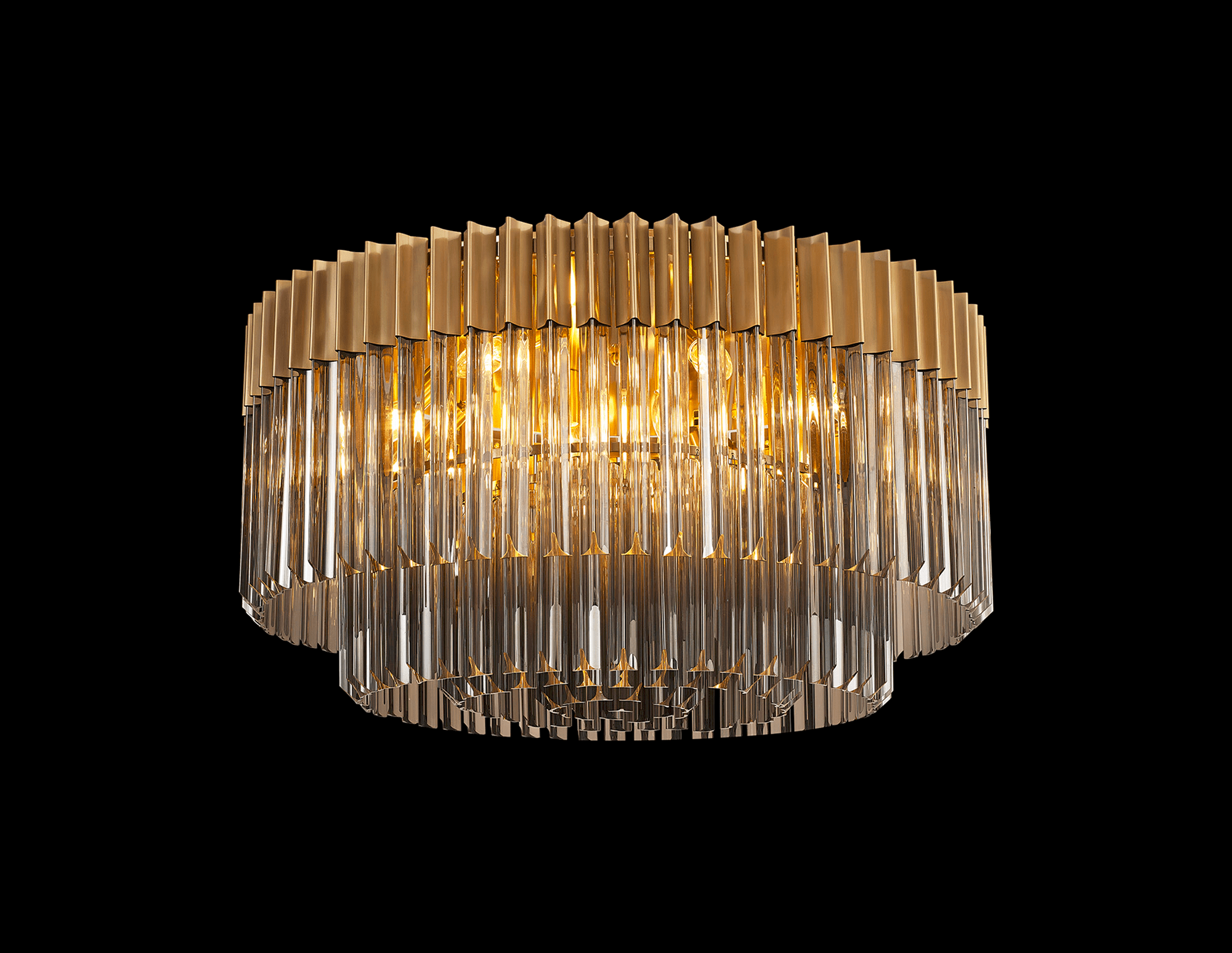 Luminosity Designs - Buckingham Large Semi Flush Light - Luminosity Designs Ltd