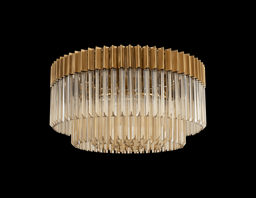 Luminosity Designs - Buckingham Large Semi Flush Light - Luminosity Designs Ltd