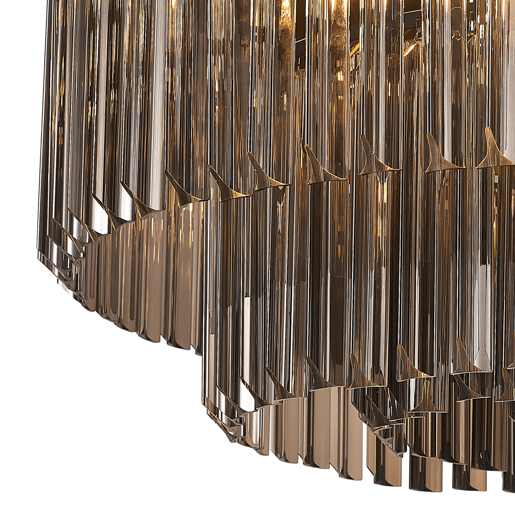 Luminosity Designs - Buckingham Large Semi Flush Light - Luminosity Designs Ltd