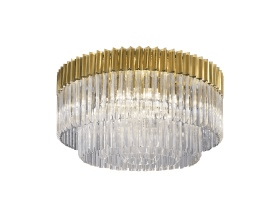 Luminosity Designs - Buckingham Large Semi Flush Light - Luminosity Designs Ltd