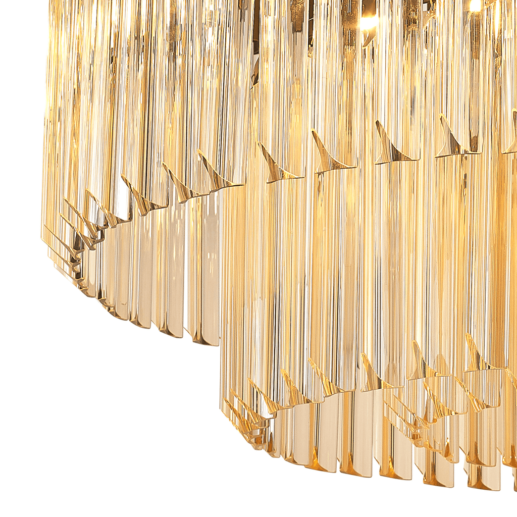 Luminosity Designs - Buckingham Large Semi Flush Light - Luminosity Designs Ltd