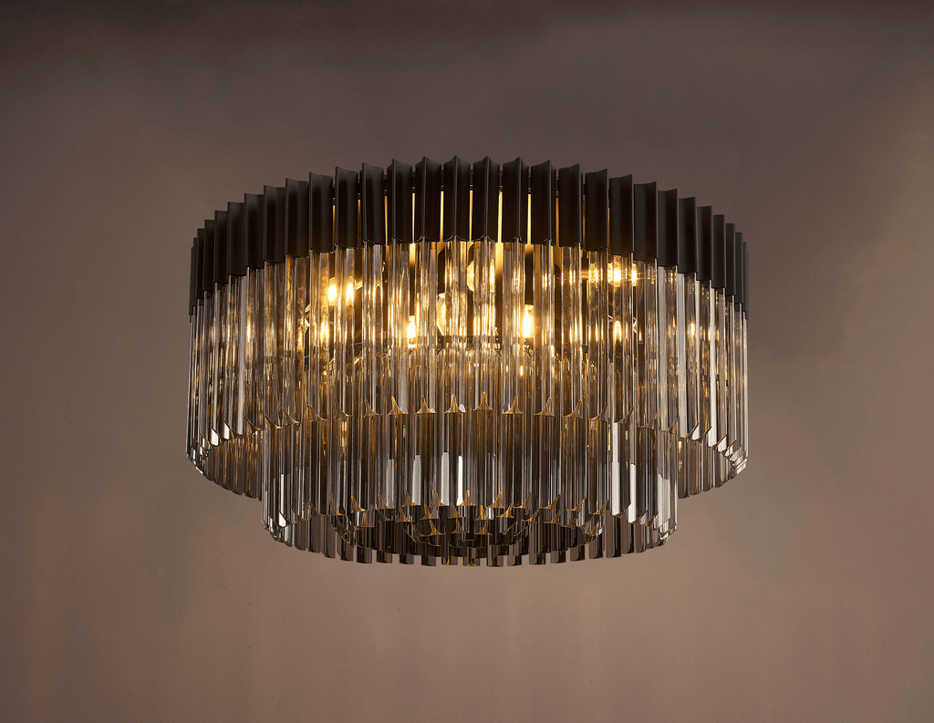 Luminosity Designs - Buckingham Large Semi Flush Light - Luminosity Designs Ltd