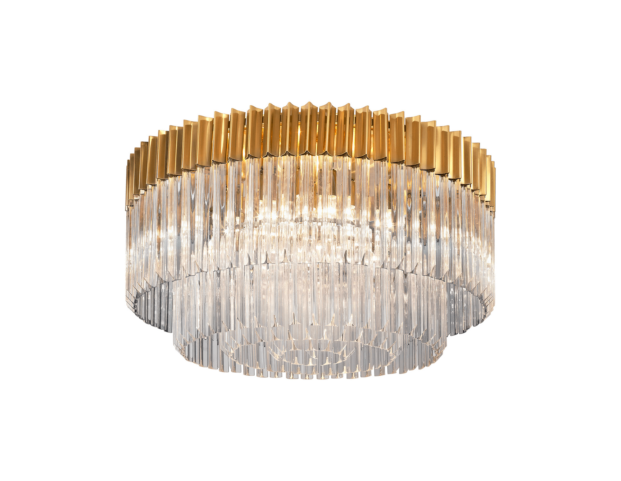 Luminosity Designs - Buckingham Large Semi Flush Light - Luminosity Designs Ltd
