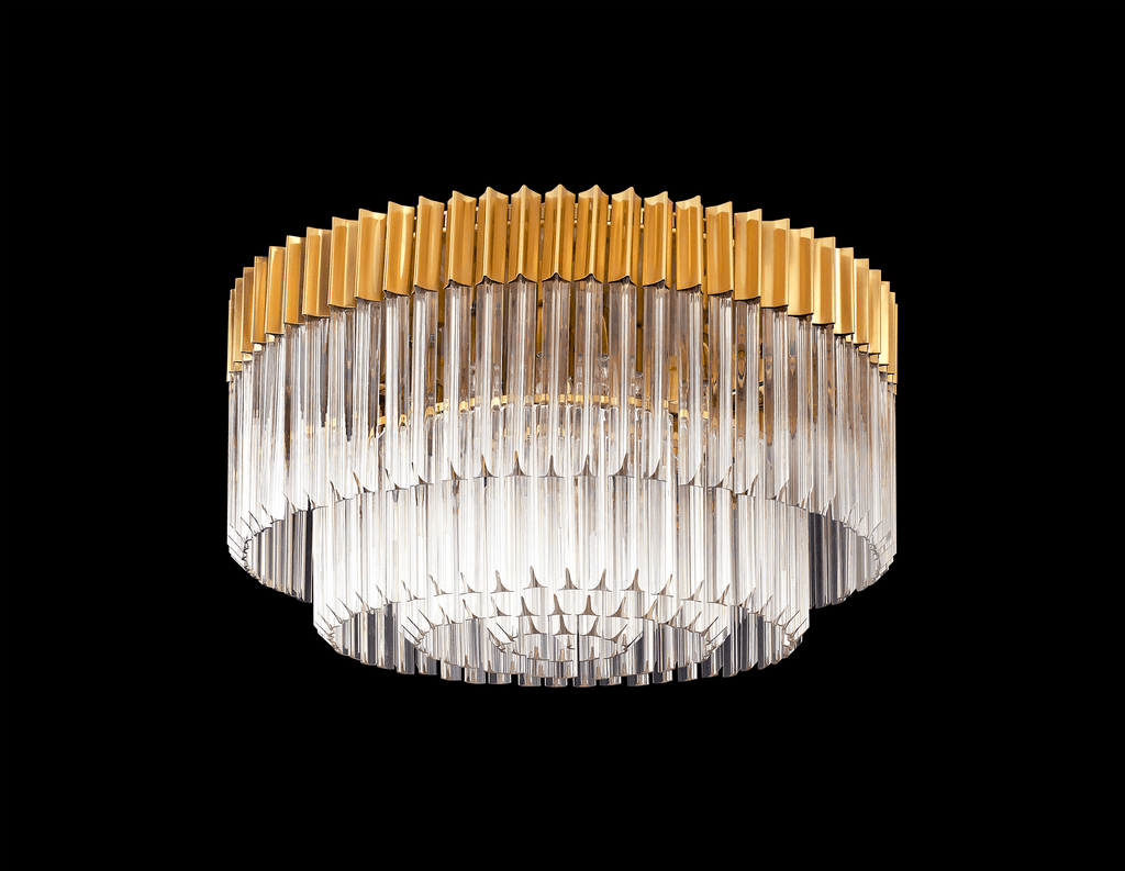 Luminosity Designs - Buckingham Large Semi Flush Light - Luminosity Designs Ltd