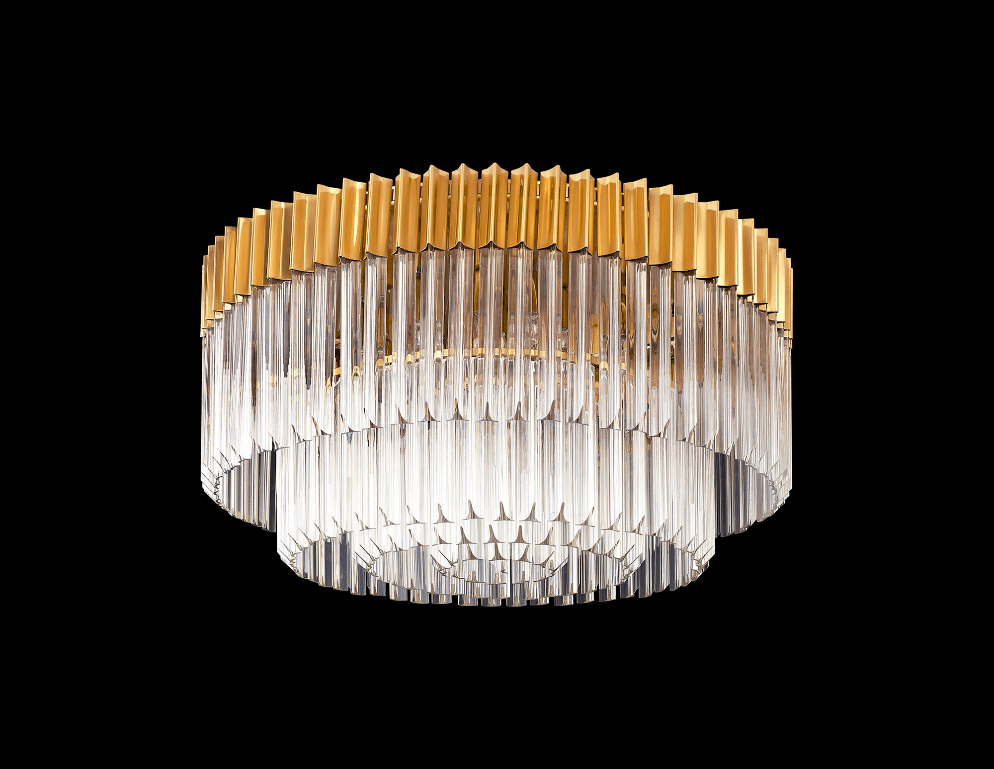 Luminosity Designs - Buckingham Large Semi Flush Light - Luminosity Designs Ltd