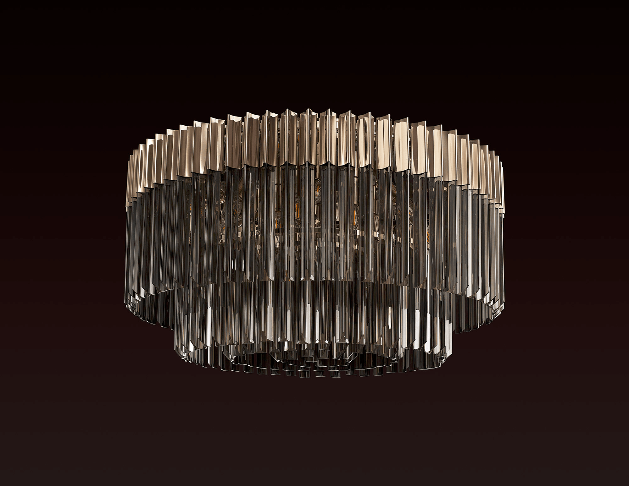 Luminosity Designs - Buckingham Large Semi Flush Light - Luminosity Designs Ltd