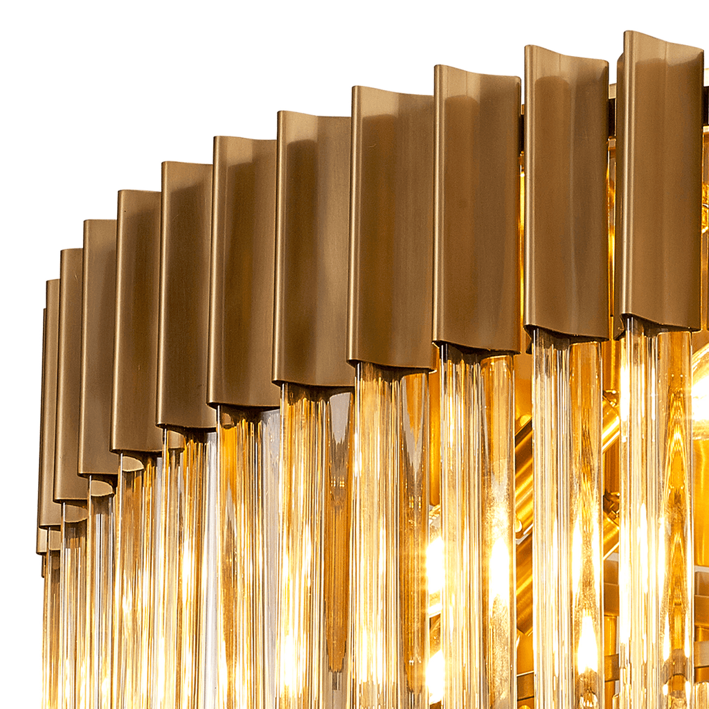 Luminosity Designs - Buckingham Large Semi Flush Light - Luminosity Designs Ltd