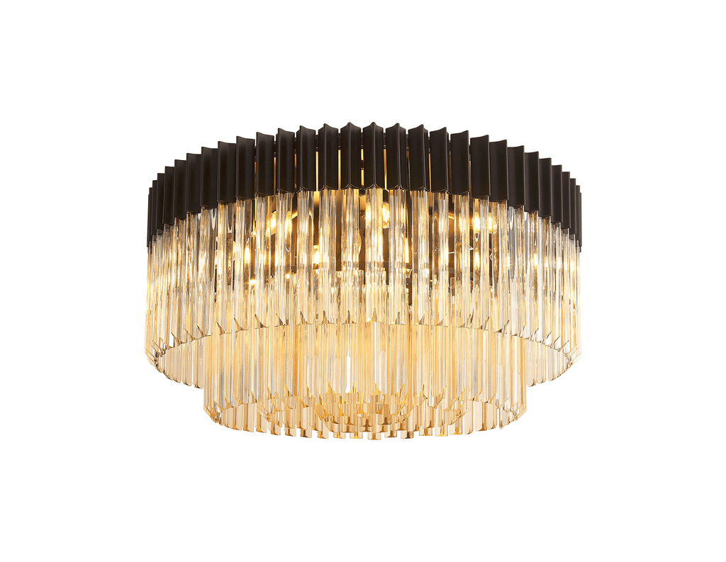 Luminosity Designs - Buckingham Large Semi Flush Light - Luminosity Designs Ltd