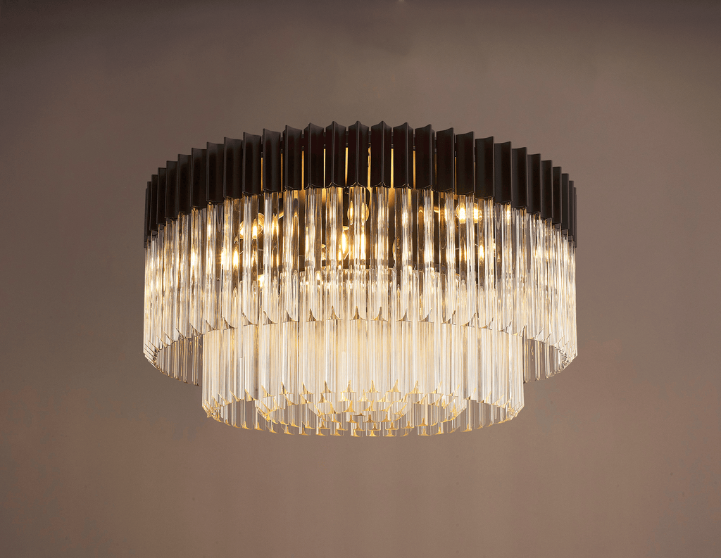Luminosity Designs - Buckingham Large Semi Flush Light - Luminosity Designs Ltd