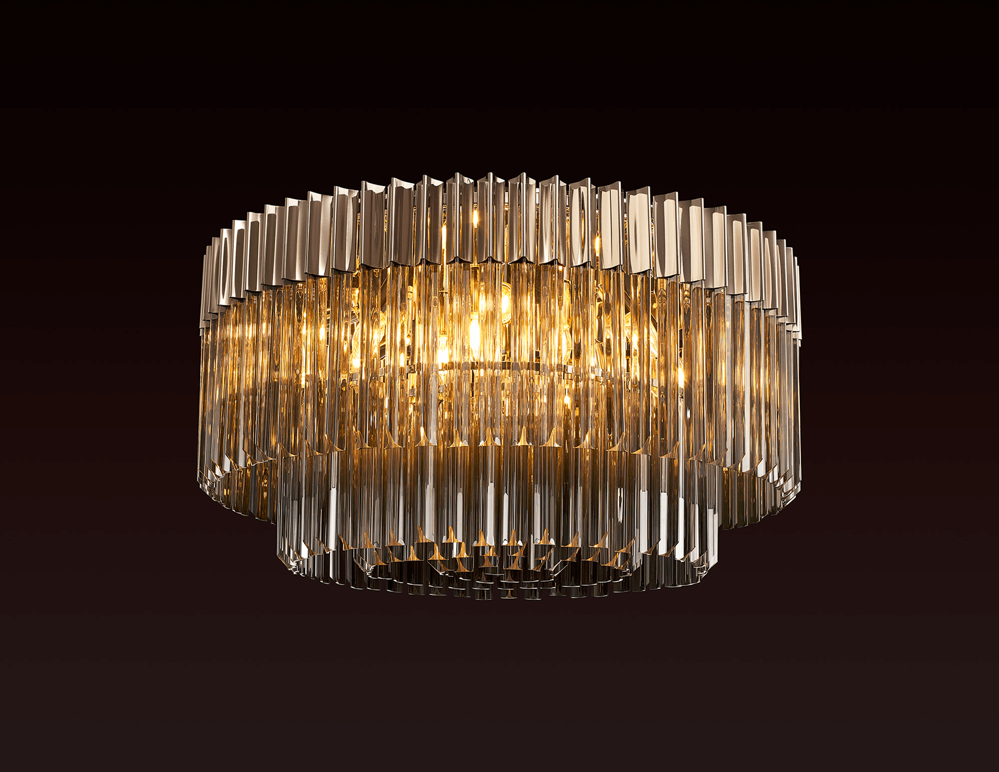 Luminosity Designs - Buckingham Large Semi Flush Light - Luminosity Designs Ltd