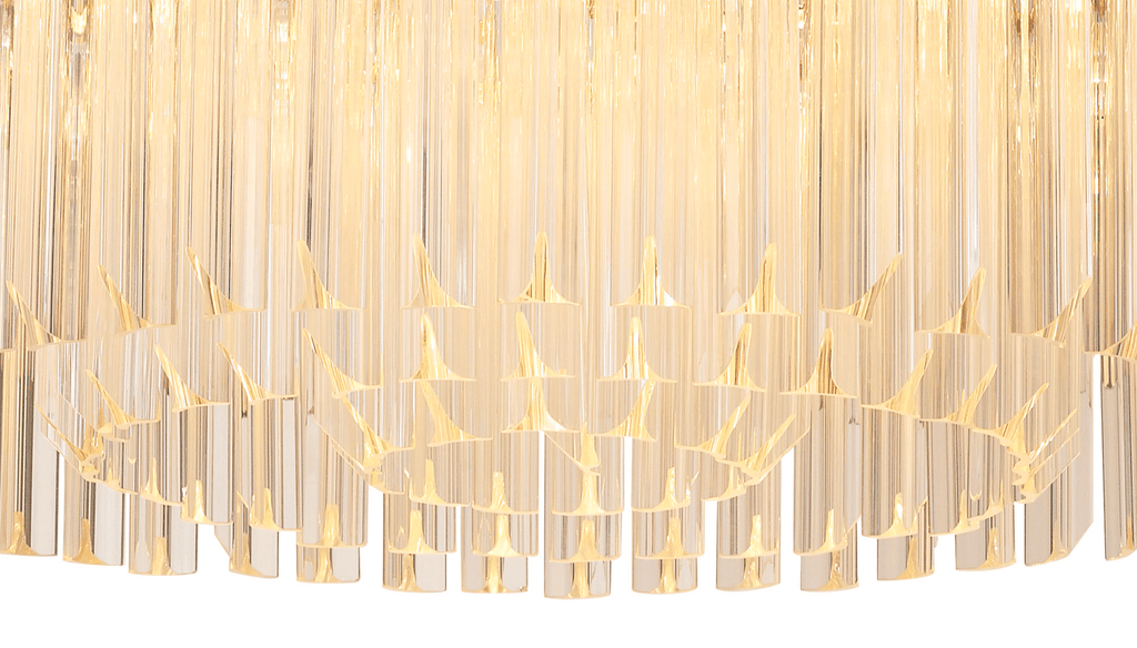 Luminosity Designs - Buckingham Large Semi Flush Light - Luminosity Designs Ltd
