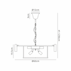 Luminosity Designs - Buckingham Medium Pendant - Luminosity Designs Ltd